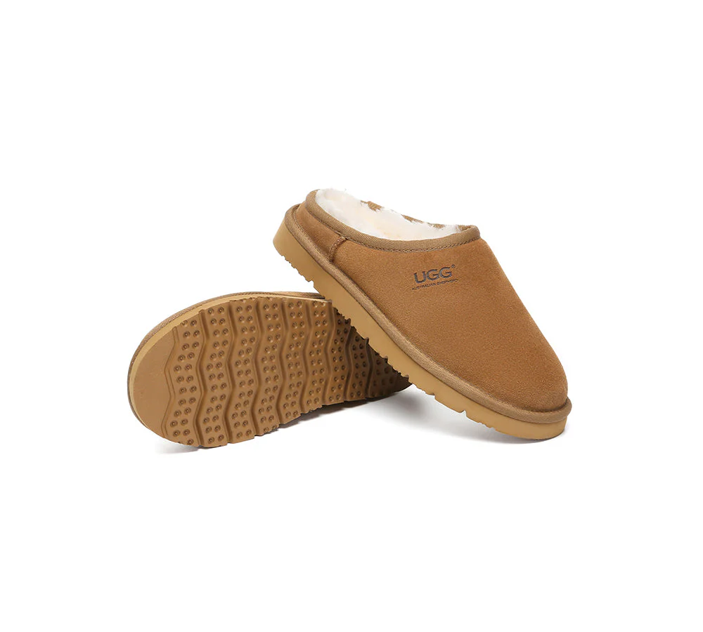 AUSTRALIAN SHEPHERD® UGG Slippers Sheepskin Wool Minimalist Classic Nano - Image 4