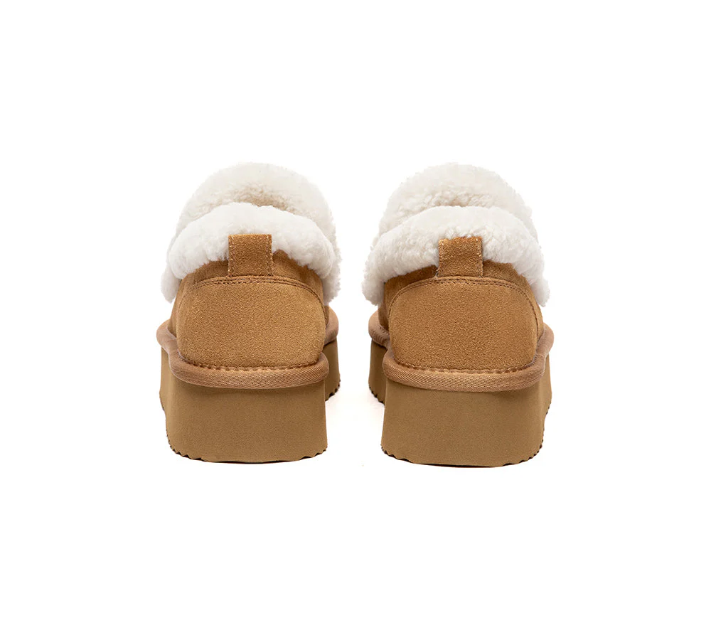 AUSTRALIAN SHEPHERD® UGG Slippers Women Platform Loafers Rilee - Image 7