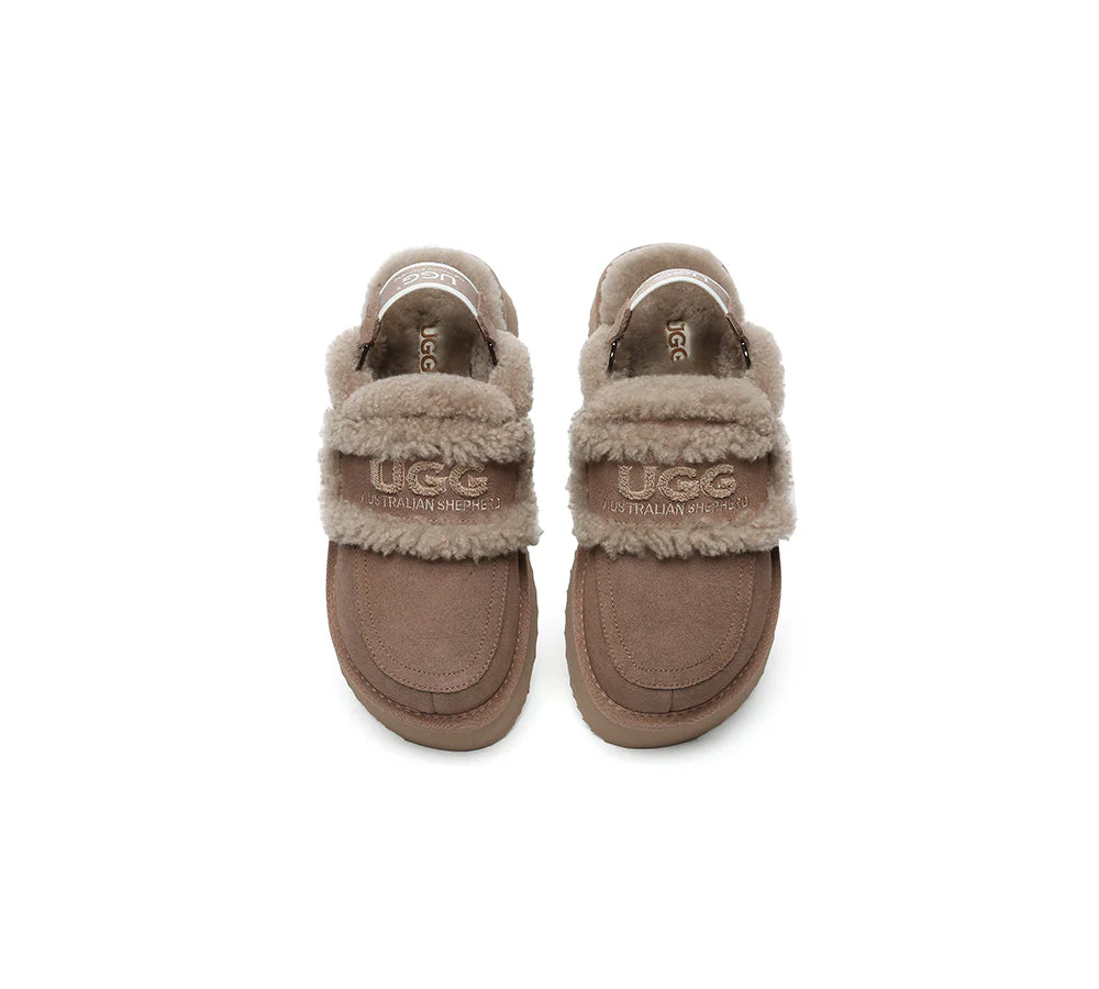 AUSTRALIAN SHEPHERD® UGG Slippers Women Removable Strap Slingback Platform Rilee - Image 14
