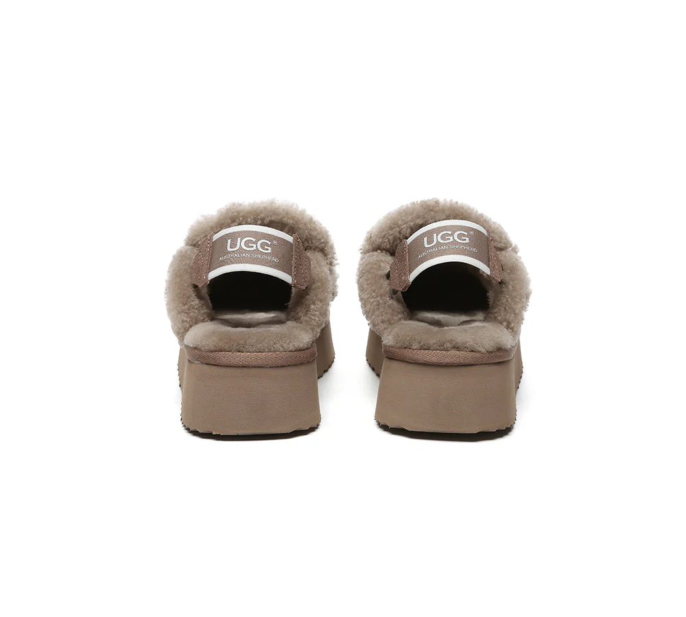 AUSTRALIAN SHEPHERD® UGG Slippers Women Removable Strap Slingback Platform Rilee - Image 15
