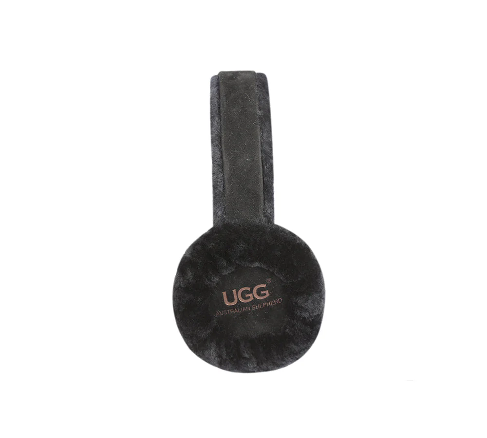 AUSTRALIAN SHEPHERD® UGG Women Adjustable Sheepskin Wool Earmuff Connie - Image 31