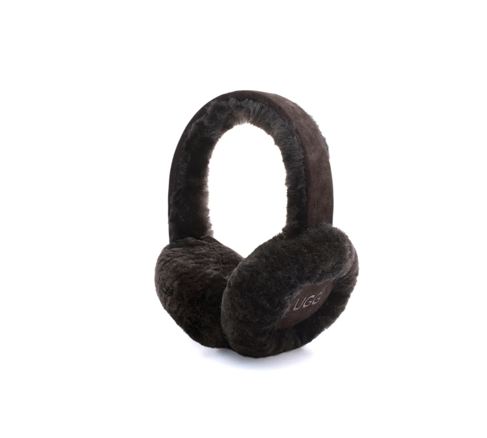 AUSTRALIAN SHEPHERD® UGG Women Adjustable Sheepskin Wool Earmuff Connie - Image 37