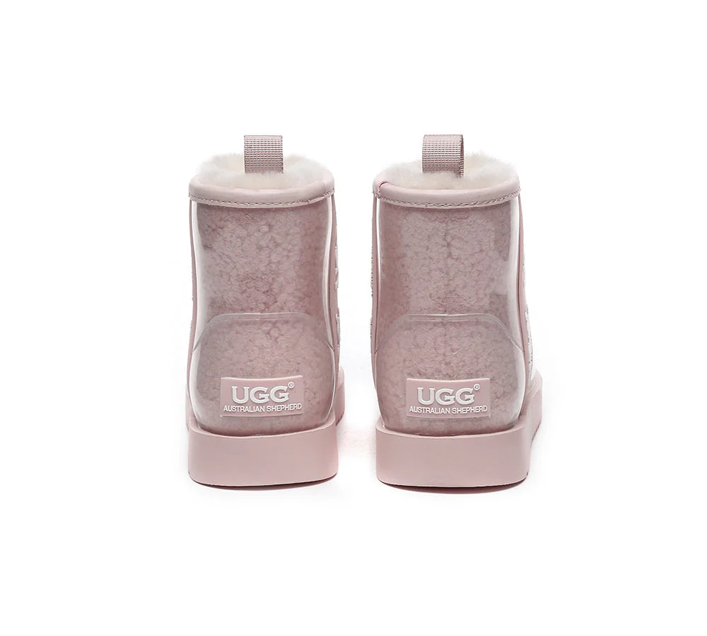 AUSTRALIAN SHEPHERD® UGG Women Clear Waterproof Shearling Boots Coated Classic - Image 26