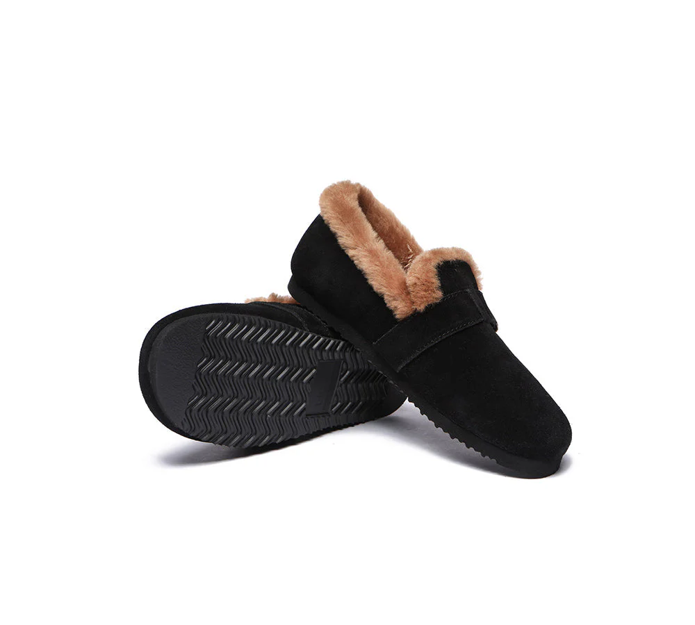 AUSTRALIAN SHEPHERD® UGG Women Shearling Lined Suede Slippers Mona - Image 10