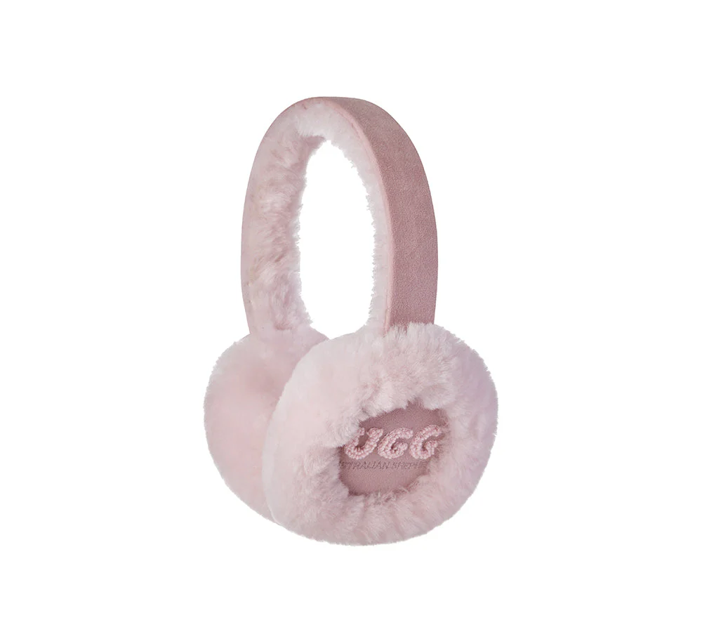 AUSTRALIAN SHEPHERD® UGG Women Sheepskin Wool Cloud Earmuff - Image 15
