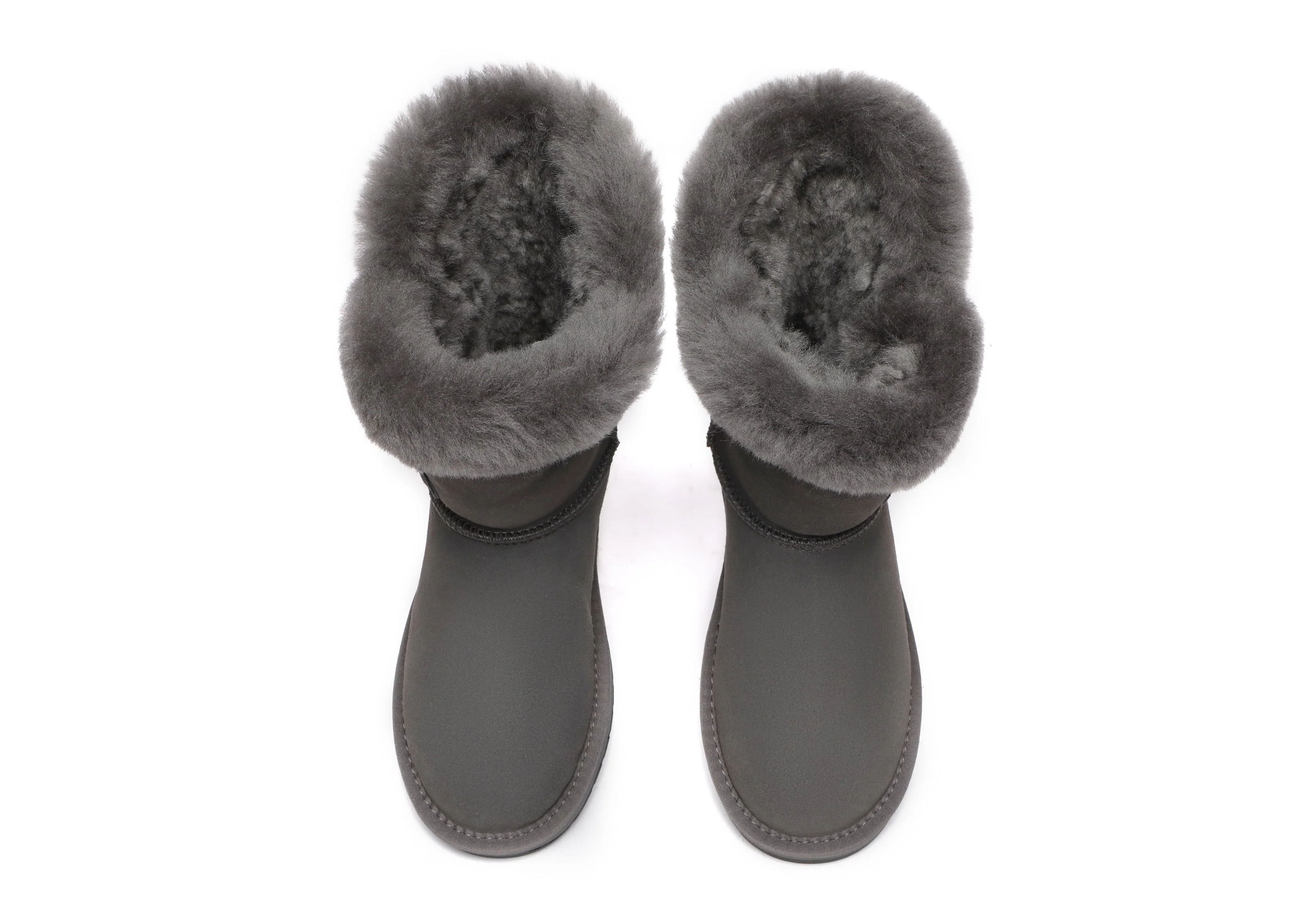 AUSTRALIAN SHEPHERD® UGG Women Sheepskin Wool Horn Toggle Closure Short Boots Talia - Image 12