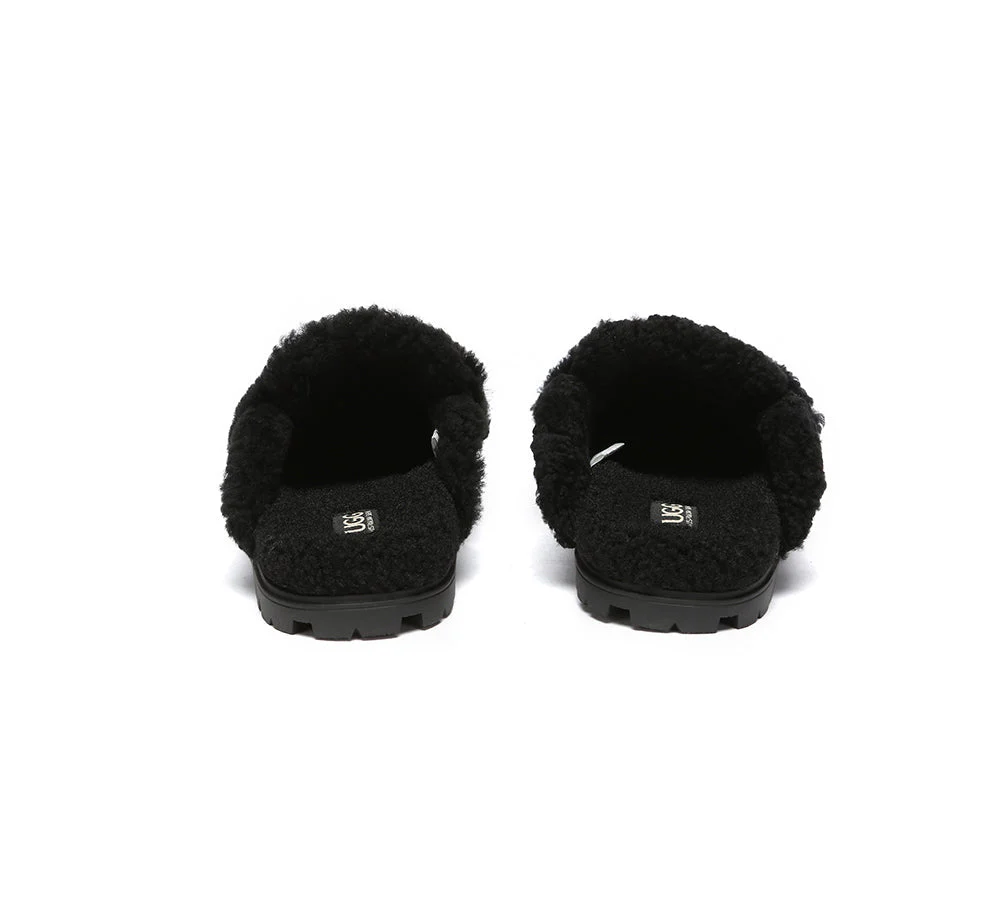 AUSTRALIAN SHEPHERD® UGG Women Sheepskin Wool Shearling Lined Slippers Remi - Image 13