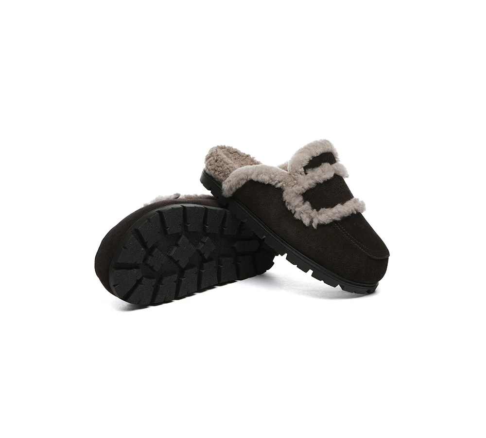 AUSTRALIAN SHEPHERD® UGG Women Sheepskin Wool Shearling Lined Slippers Remi - Image 15