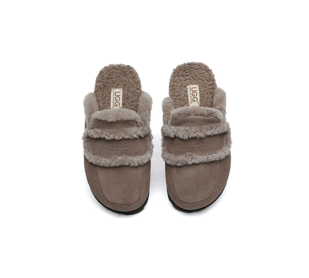 AUSTRALIAN SHEPHERD® UGG Women Sheepskin Wool Shearling Lined Slippers Remi - Image 24