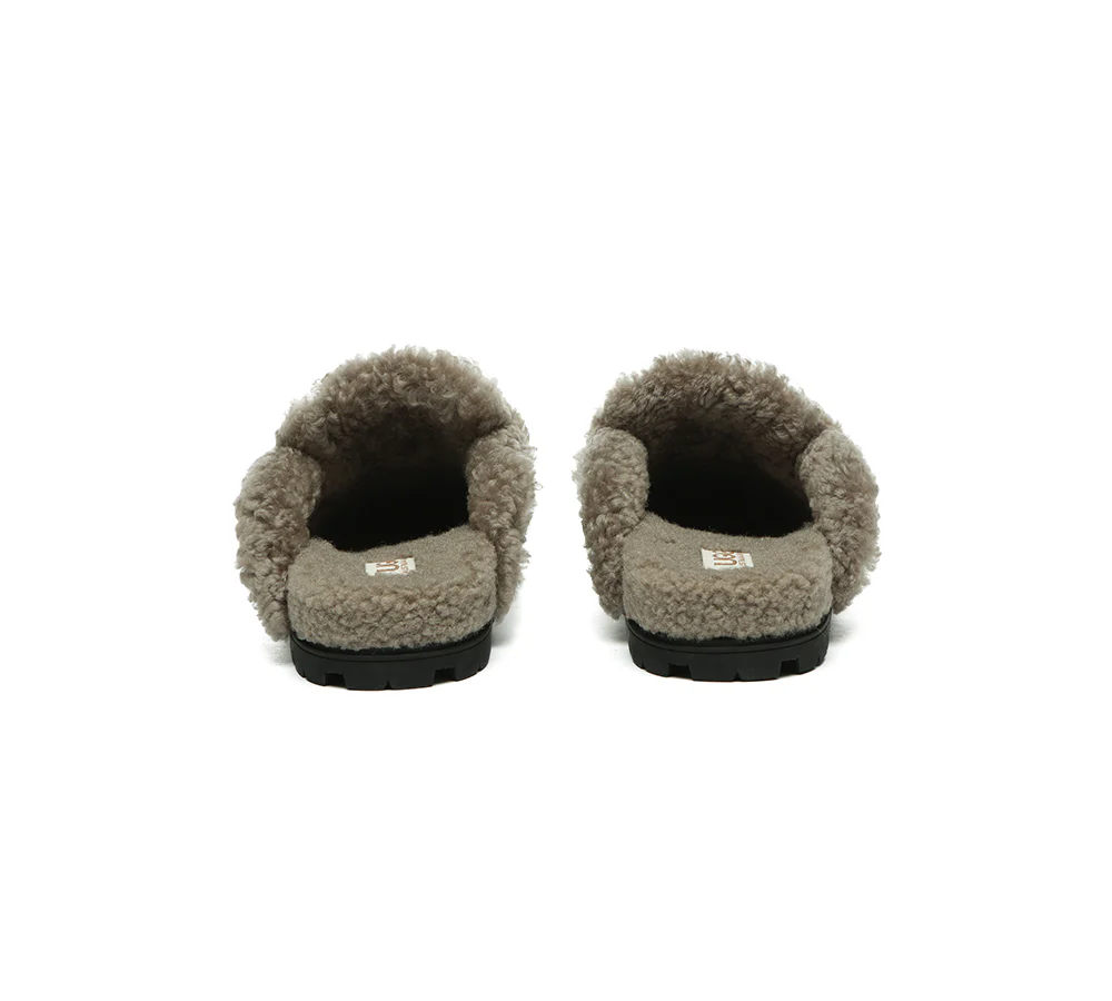 AUSTRALIAN SHEPHERD® UGG Women Sheepskin Wool Shearling Lined Slippers Remi - Image 31