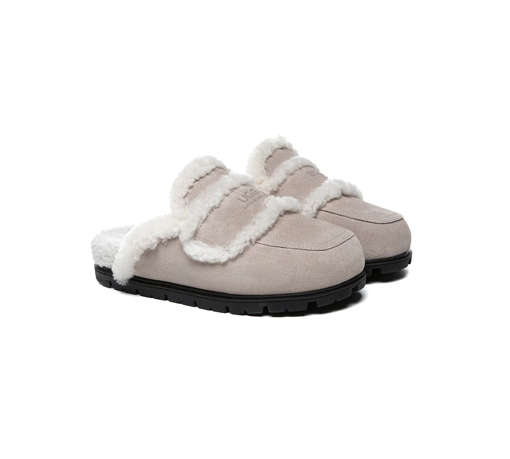 AUSTRALIAN SHEPHERD® UGG Women Sheepskin Wool Shearling Lined Slippers Remi - Image 32