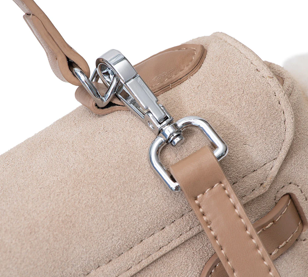 AUSTRALIAN SHEPHERD® Women Fluffy Wool Adjustable Strap Over Shoulder Kenny Bag - Image 19