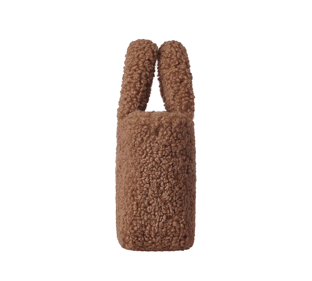 AUSTRALIAN SHEPHERD® Women Hand Over Shoulder Fluffy Boucle Bag - Image 14
