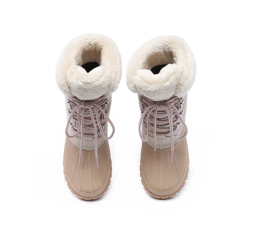 AUSTRALIAN SHEPHERD® Women Lace Up Chunky Snow Boots Natalia - Image 12