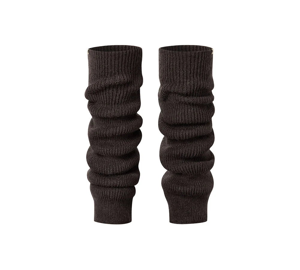 AUSTRALIAN SHEPHERD® Women Stretchy Knit Leg Warmers Slouch Socks - Image 14