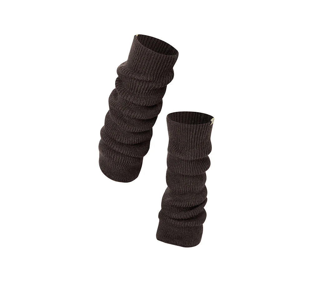 AUSTRALIAN SHEPHERD® Women Stretchy Knit Leg Warmers Slouch Socks - Image 16
