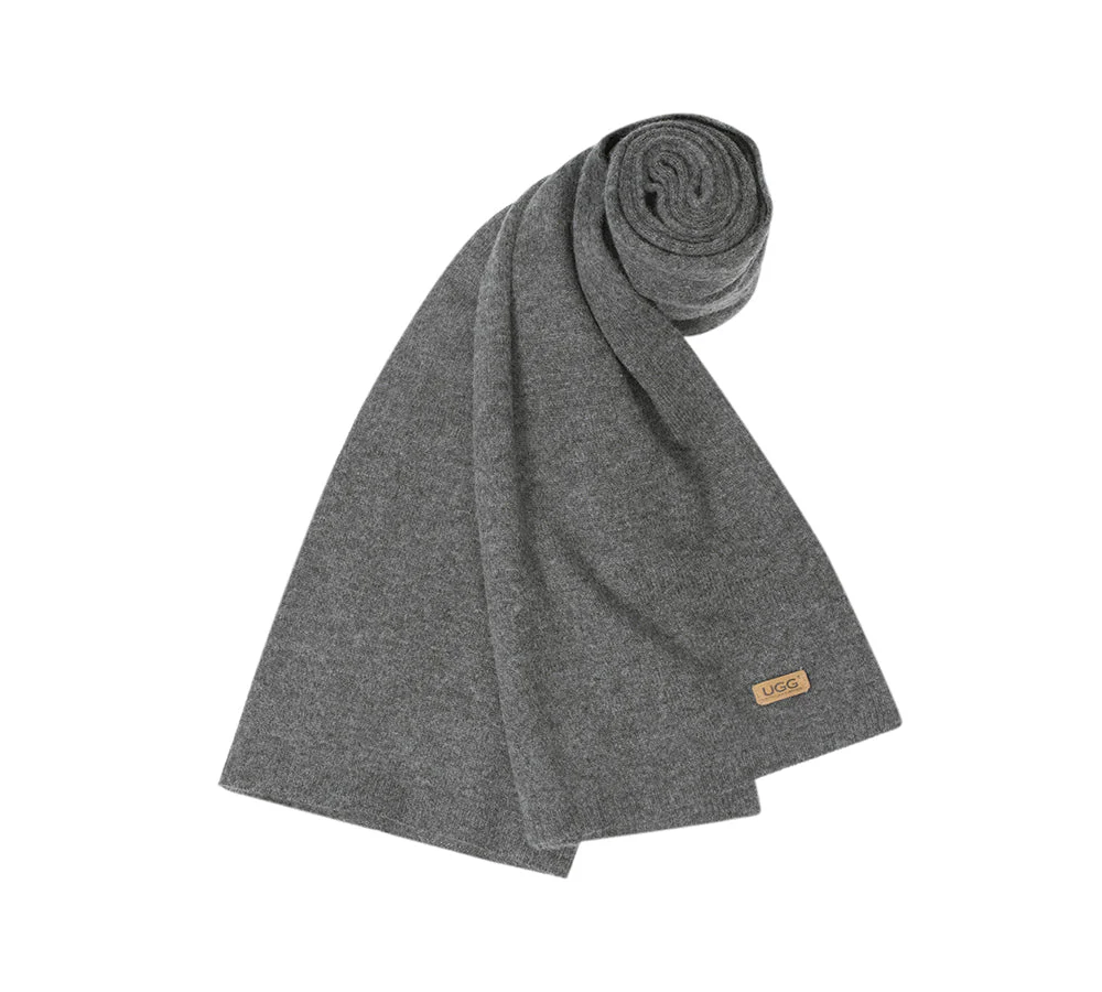 AUSTRALIAN SHEPHERD® Wool Cashmere Blend Plain Scarf Arven - Image 27