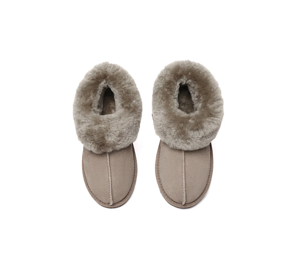 AUSTRALIAN SHEPHERD® UGG Slippers Sheepskin Wool Ankle Homey Special - Image 7