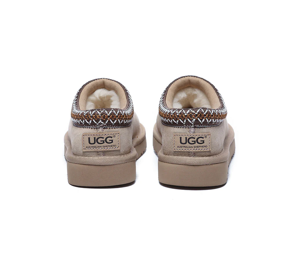 AUSTRALIAN SHEPHERD® UGG Slippers Sheepskin Wool Ankle Tazzy Hippie - Image 18