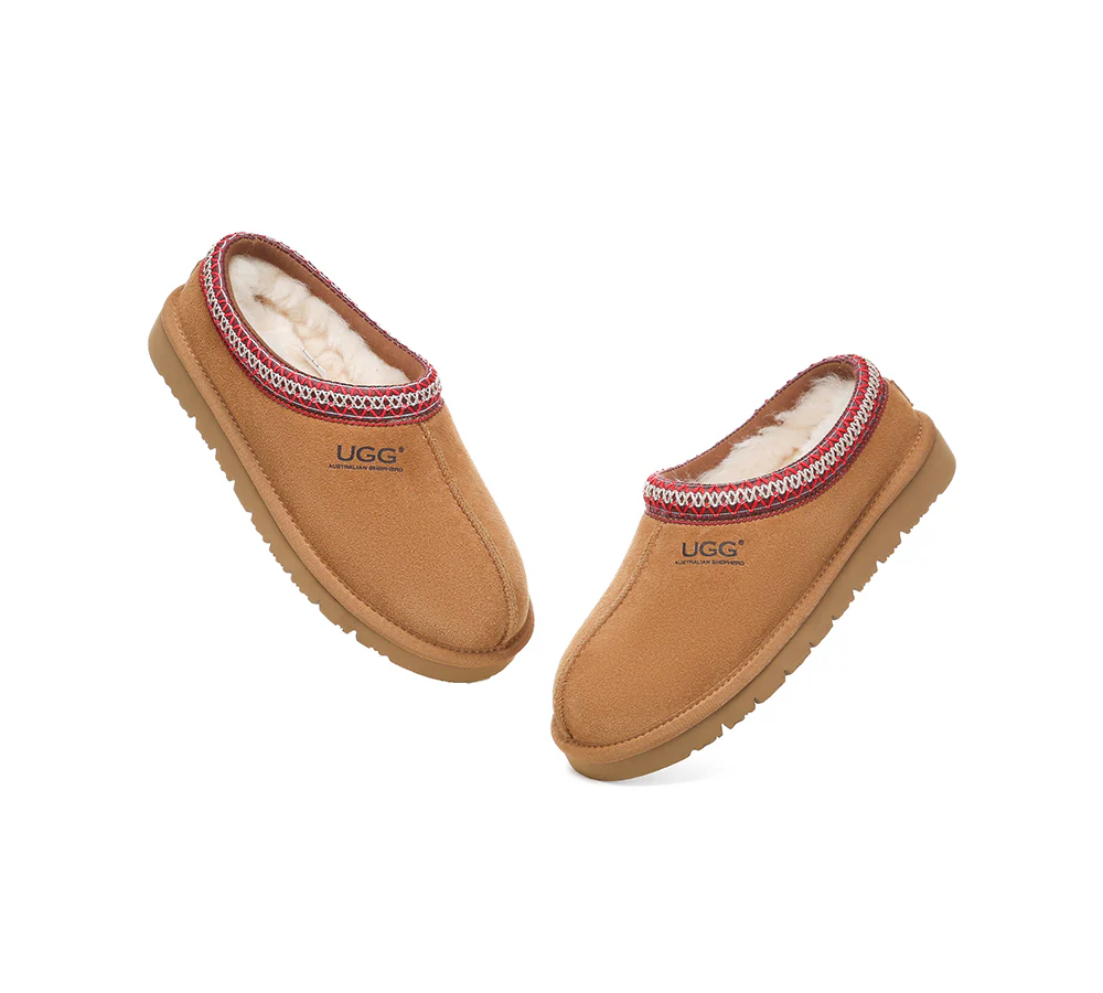 AUSTRALIAN SHEPHERD® UGG Slippers Sheepskin Wool Ankle Tazzy Hippie - Image 34