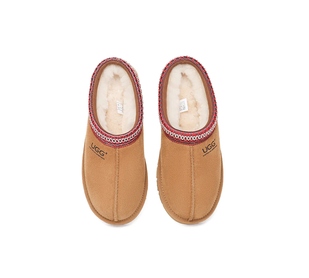 AUSTRALIAN SHEPHERD® UGG Slippers Sheepskin Wool Ankle Tazzy Hippie - Image 35