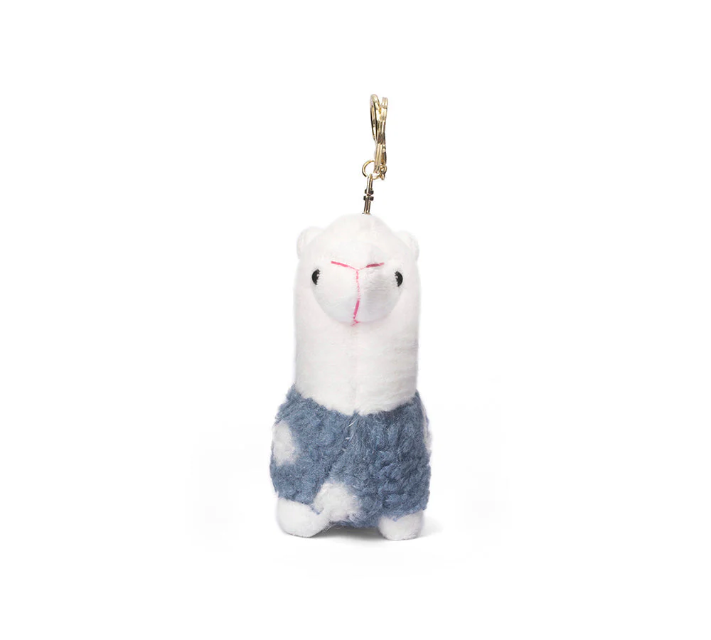 Cute Plush Alpaca Keyring - Image 13