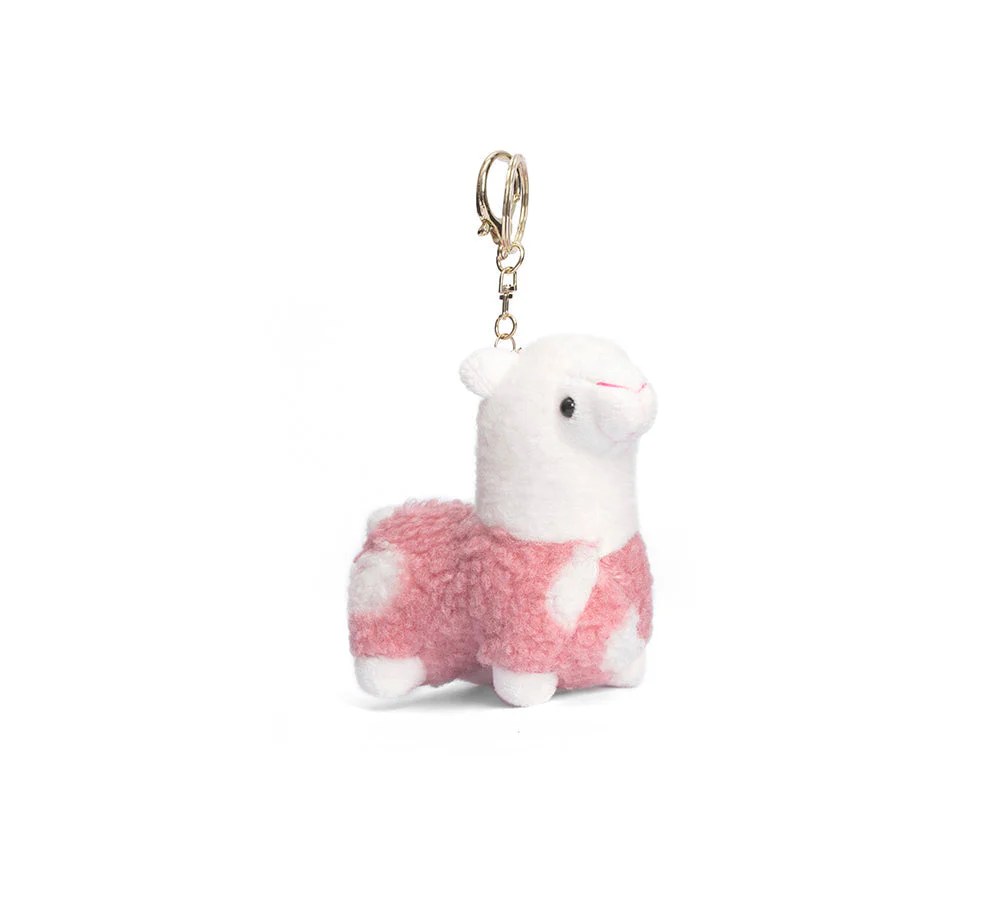 Cute Plush Alpaca Keyring - Image 18