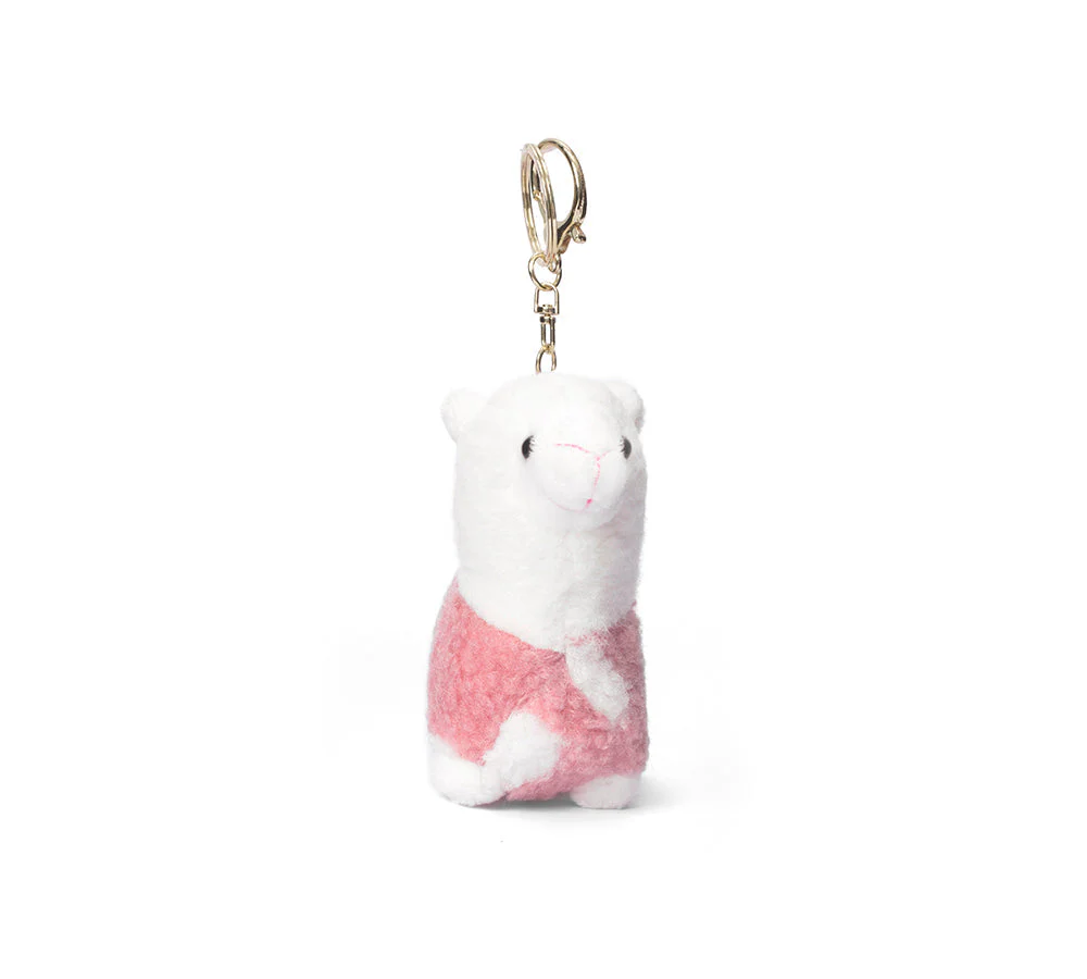 Cute Plush Alpaca Keyring - Image 20