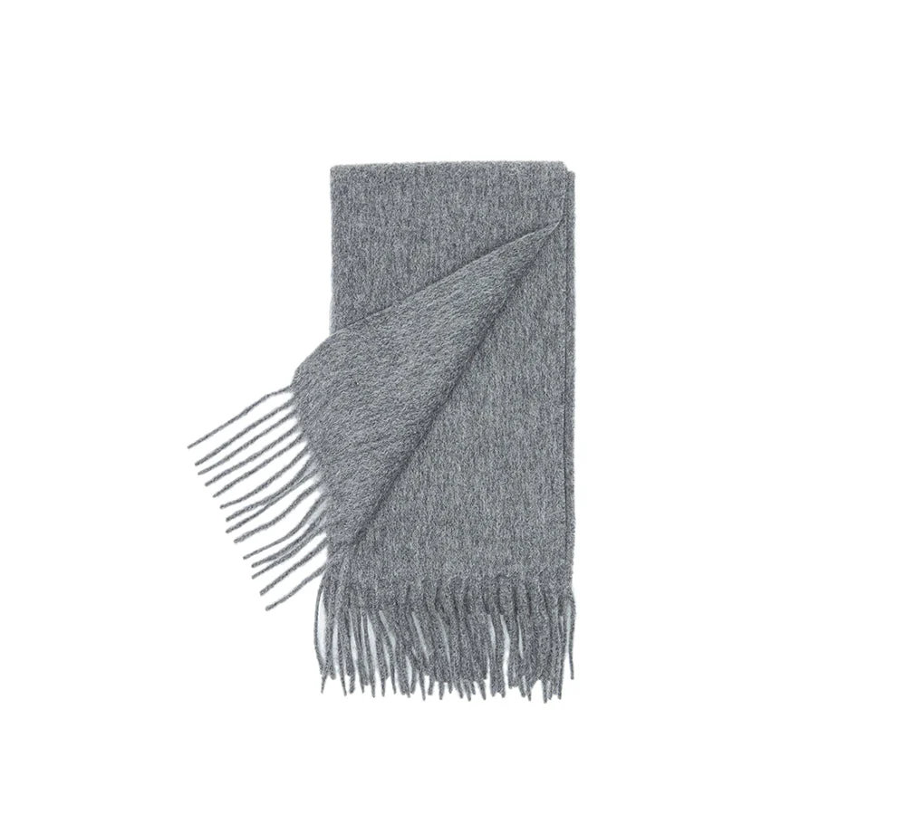 EVERAU® 100% Wool Plain Scarf Eva - Image 11