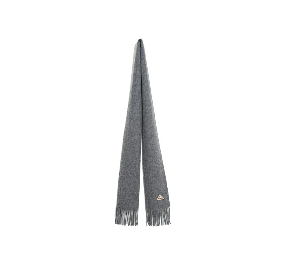 EVERAU® 100% Wool Plain Scarf Eva - Image 14