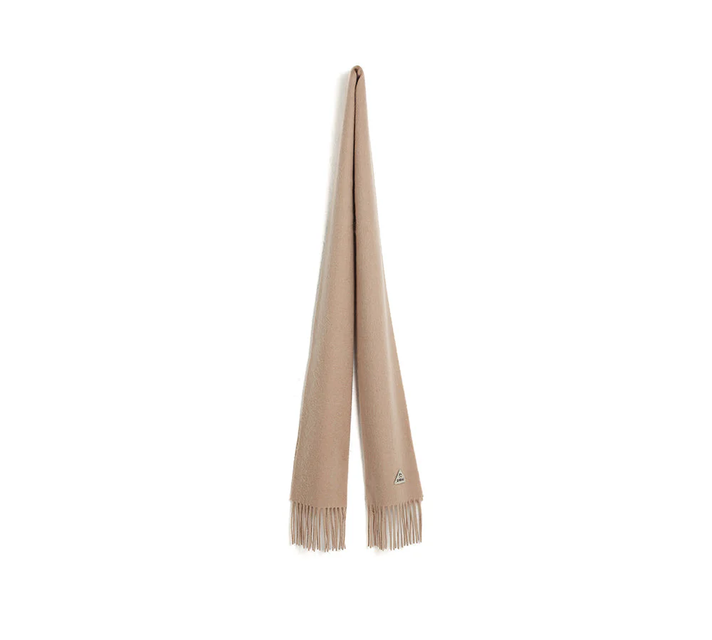 EVERAU® 100% Wool Plain Scarf Eva - Image 6