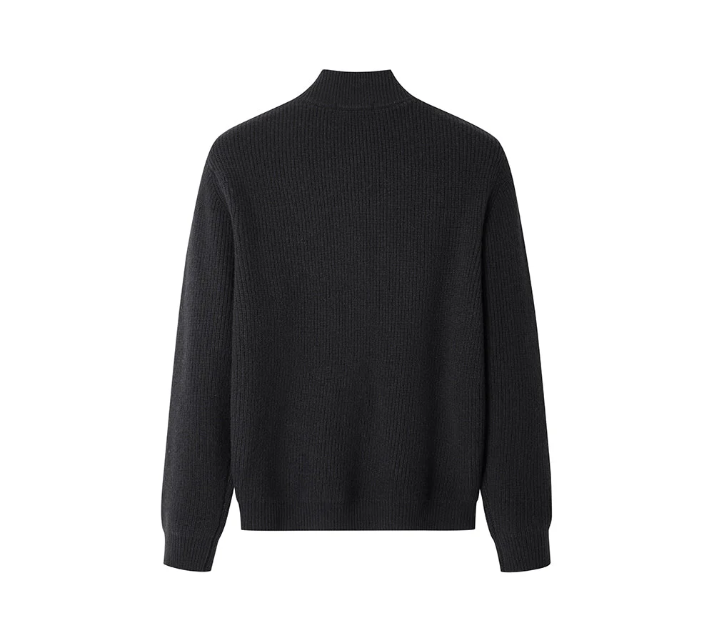 EVERAU® 100% Wool Zip Jacket Canver - Image 15