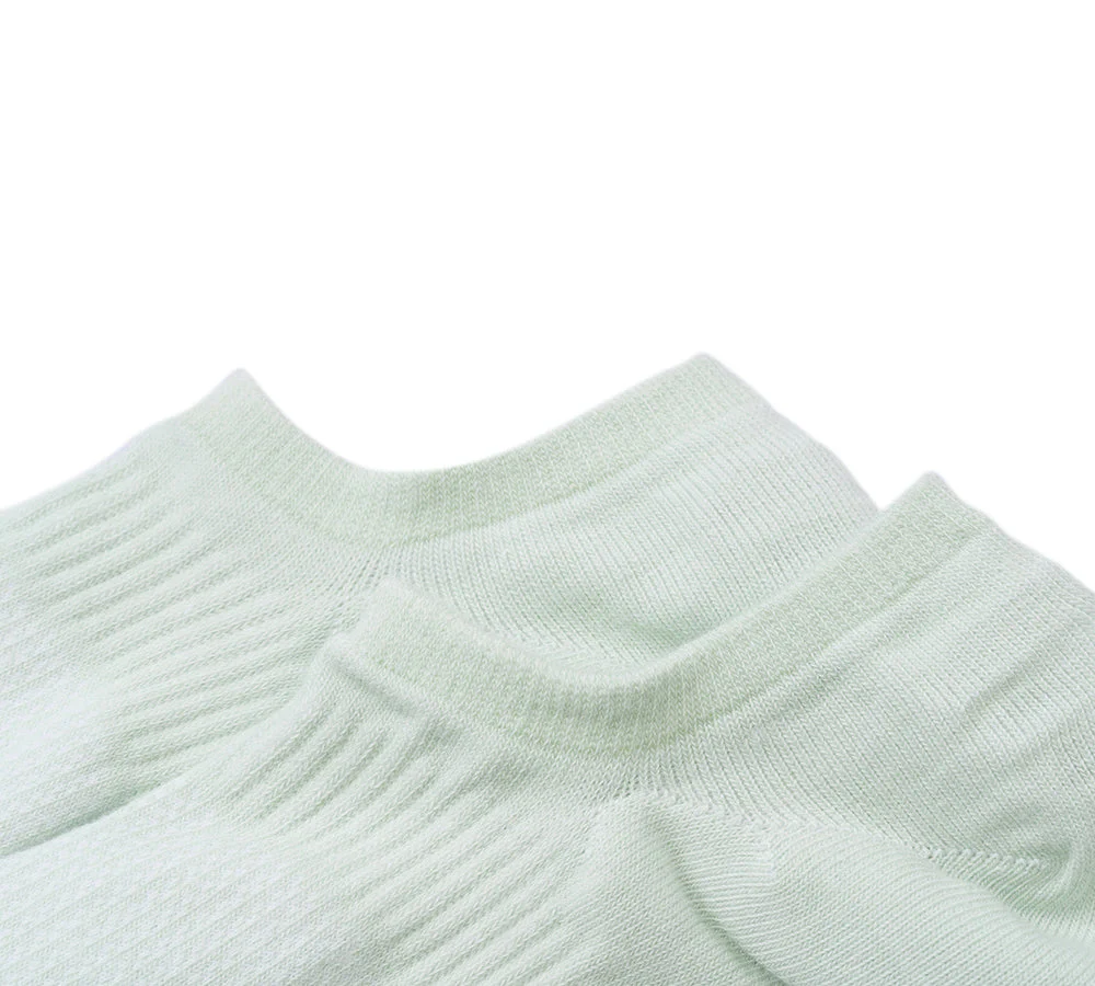 EVERAU® Cotton Ankle Shallow Mouth Fleura Socks One Pair - Image 5