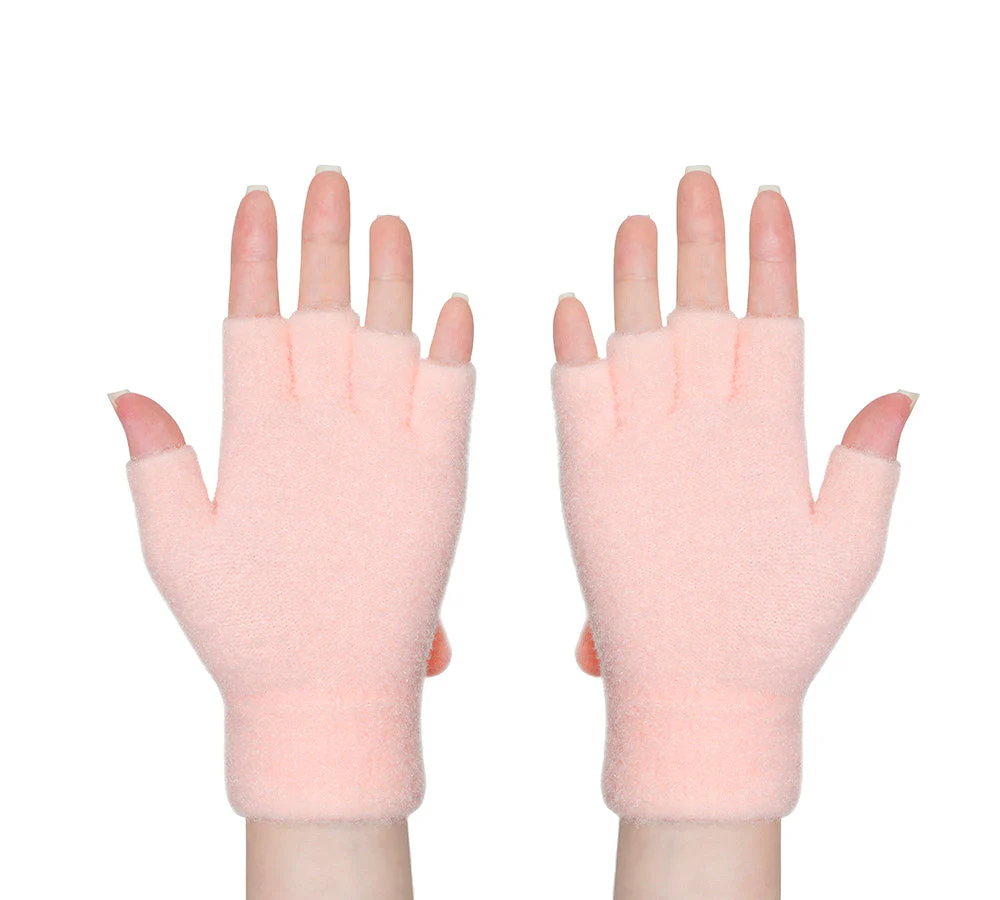 EVERAU® Fingerless Ultra Plush Knit Bearling Gloves - Image 23