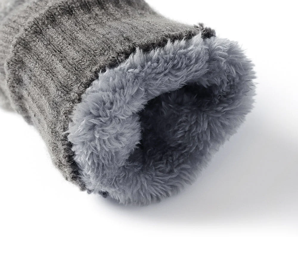 EVERAU® Fingerless Ultra Plush Knit Gloves - Image 23