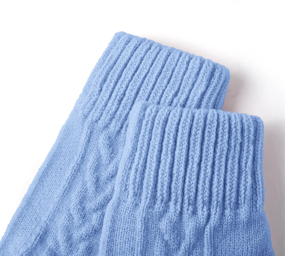 EVERAU® Fingerless Ultra Plush Knit Gloves - Image 34