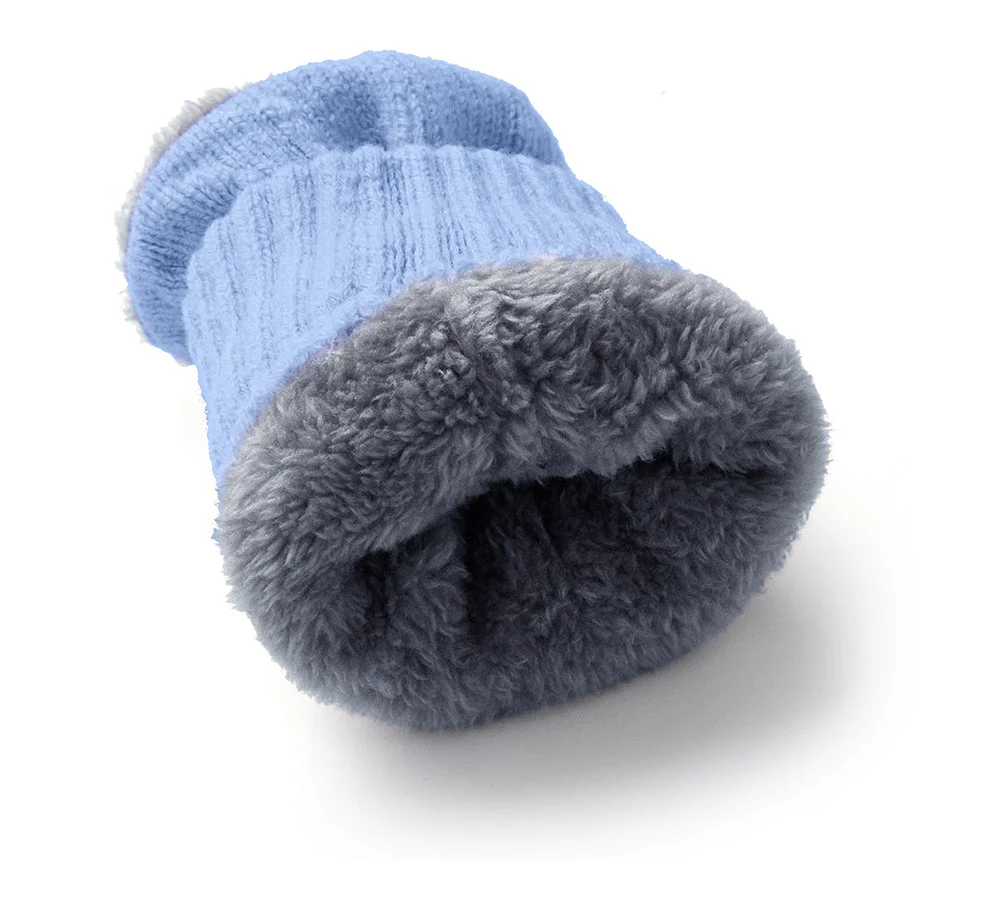 EVERAU® Fingerless Ultra Plush Knit Gloves - Image 35