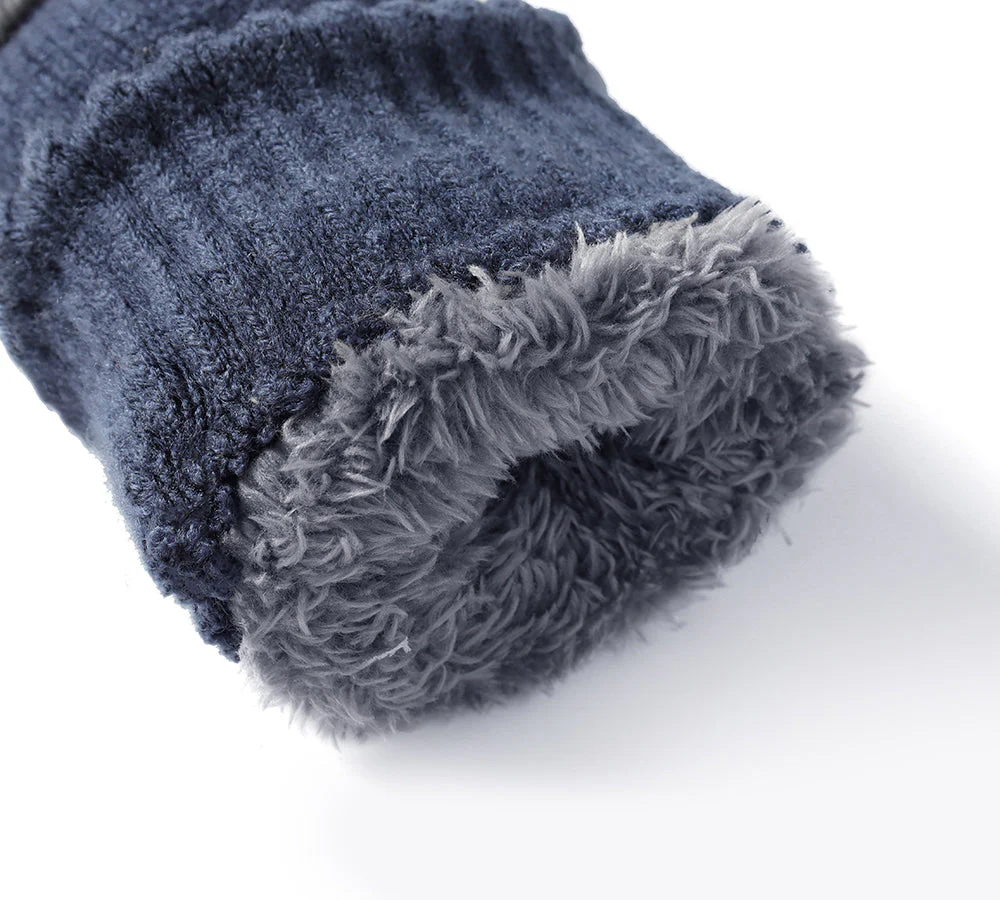 EVERAU® Fingerless Ultra Plush Knit Gloves - Image 47
