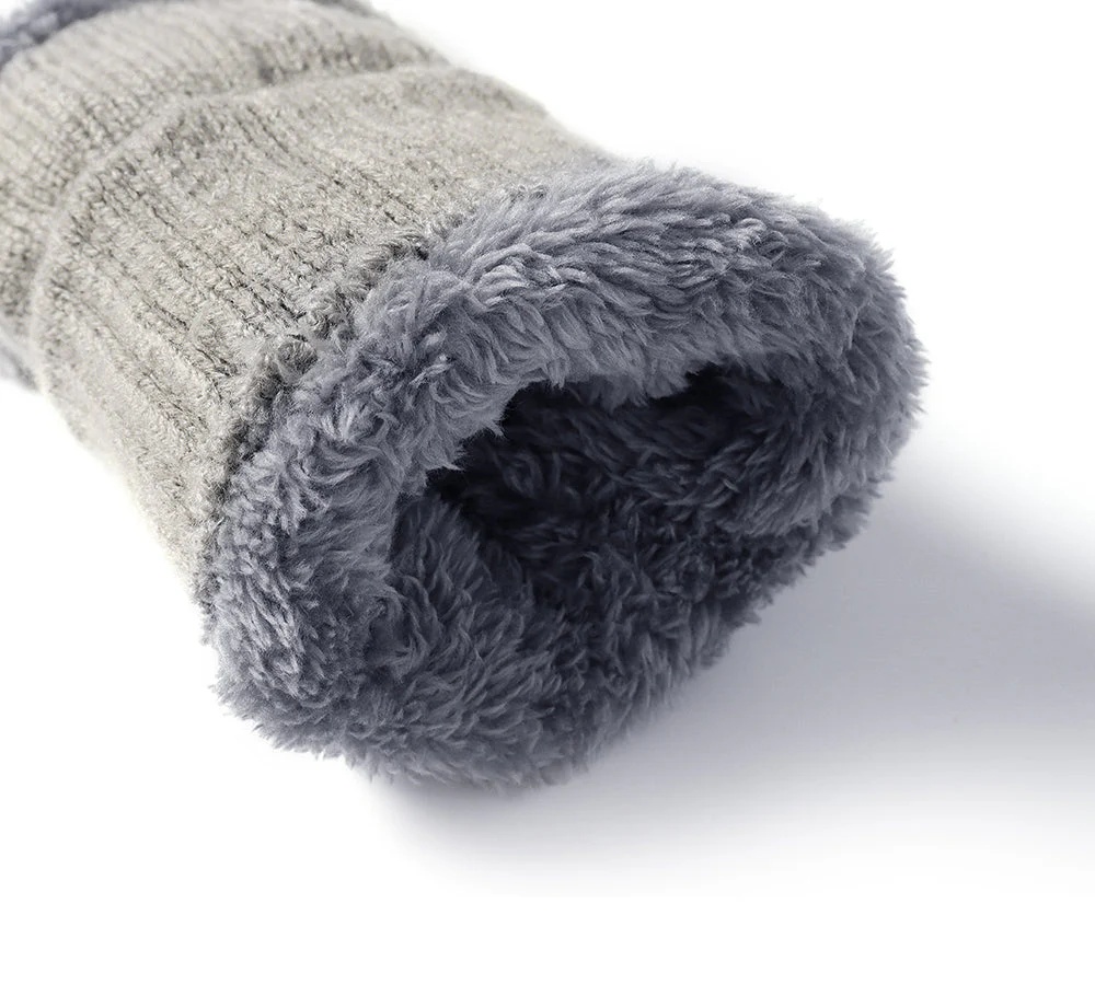 EVERAU® Fingerless Ultra Plush Knit Gloves - Image 5
