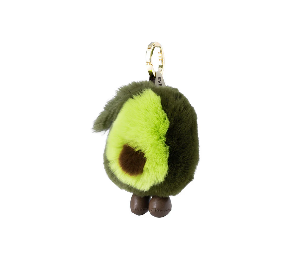 EVERAU® Fluffy Avocado Keyring - Image 2