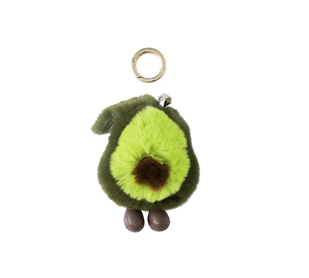 EVERAU® Fluffy Avocado Keyring - Image 7