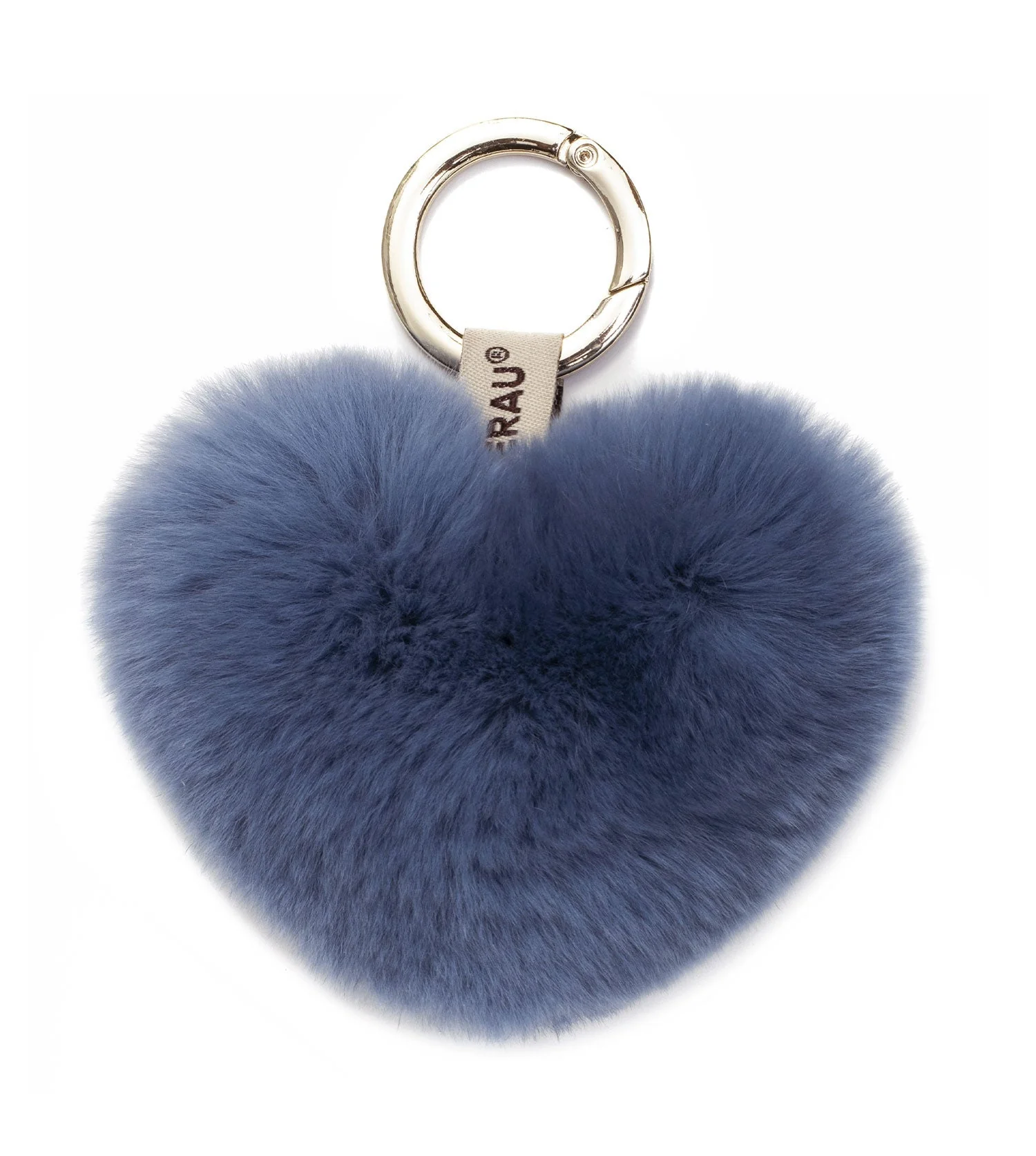 EVERAU® Fluffy Candy Heart Keyring - Image 2