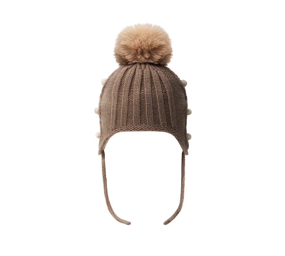 EVERAU® Kids Pom Pom Beanie and Scarf Gift Set Snell - Image 14