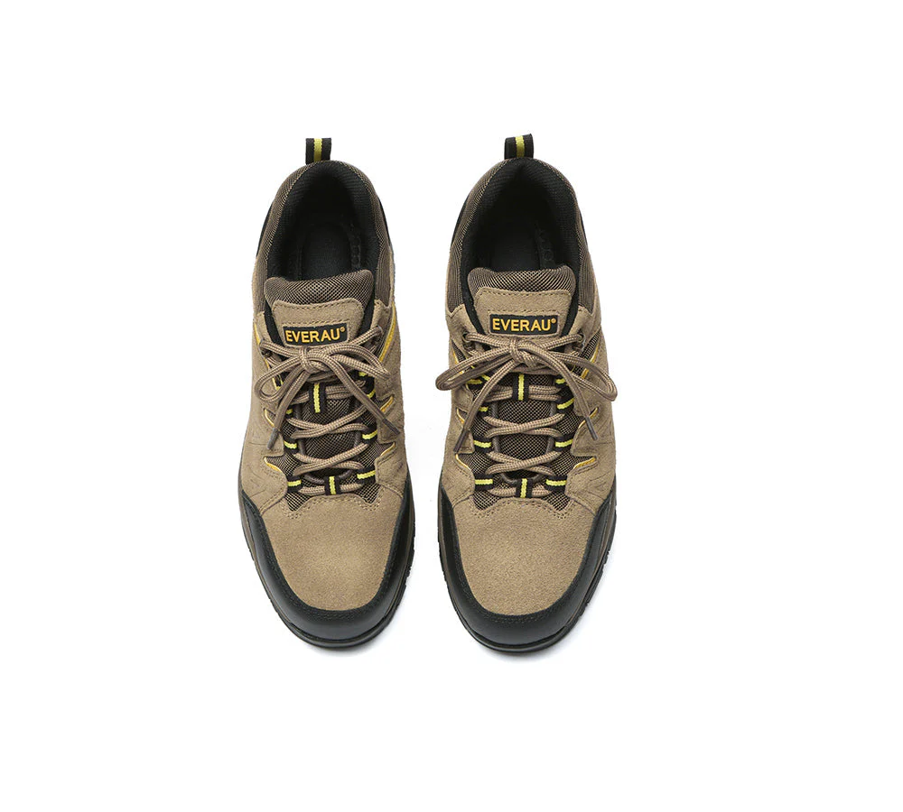 EVERAU® Men Boots Lace Up Steel Toe Work Boots Bligh - Image 5