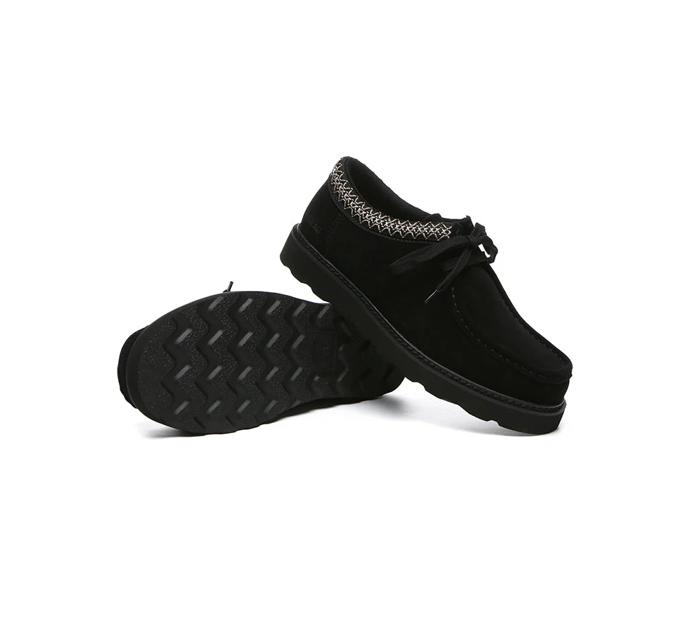 EVERAU® Men Leather Lace Up Casual Shoes Madison - Image 10