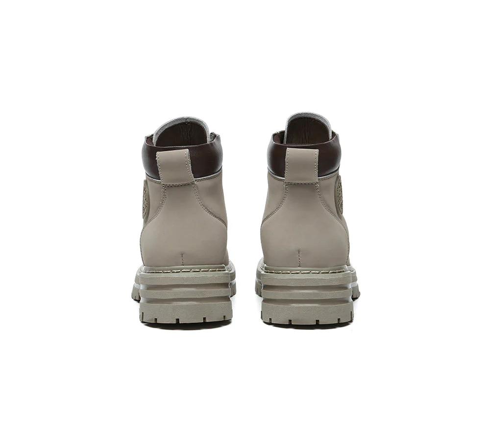 EVERAU® UGG Boots Women Leather Chunky Aubrey - Image 15