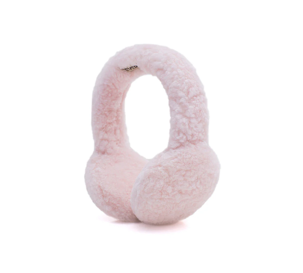 EVERAU® UGG Kids Adjustable Sheepskin Wool Earmuff Cozette - Image 14