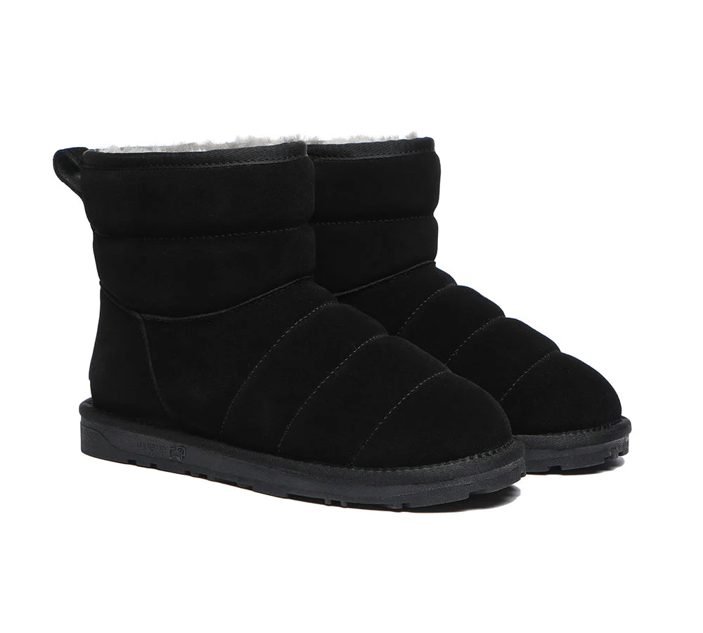 EVERAU® UGG Sheepskin Wool Boots Mini Puffer - Image 20