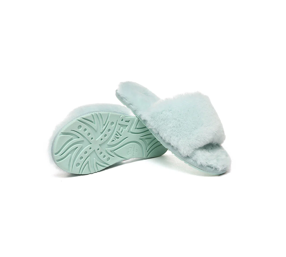 EVERAU® UGG Women Fluffy Slides Nala - Image 21