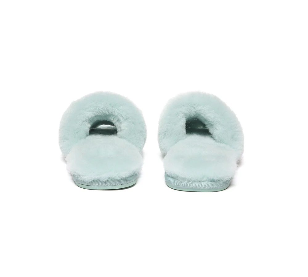 EVERAU® UGG Women Fluffy Slides Nala - Image 25